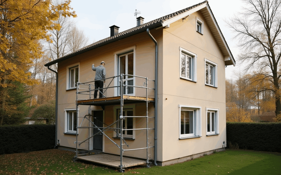 Fasadmålning på hösten – går det?
