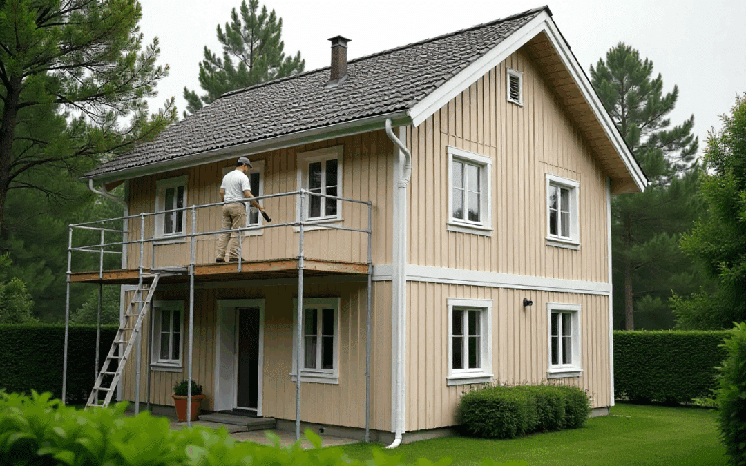 Luftfuktighet vid fasadmålning: När är det bäst att måla?